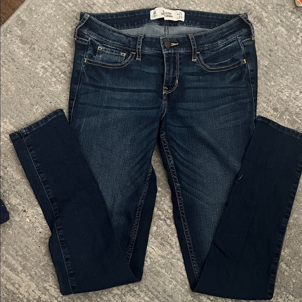 Women's Dark Blue Jeans